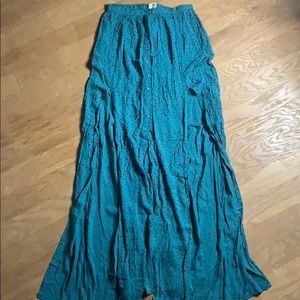 Polka dot maxi skirt from BILLABONG skirt. NWOT